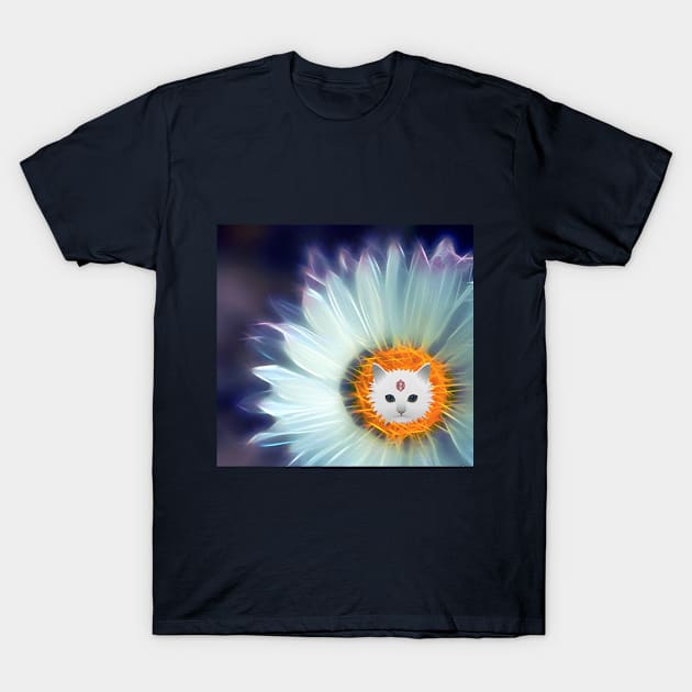 Flower Power T-Shirt by ChaChaDivineArt